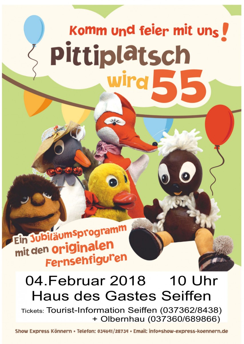 Pittiplatsch und seine Freunde am 04.Februar 2018 1