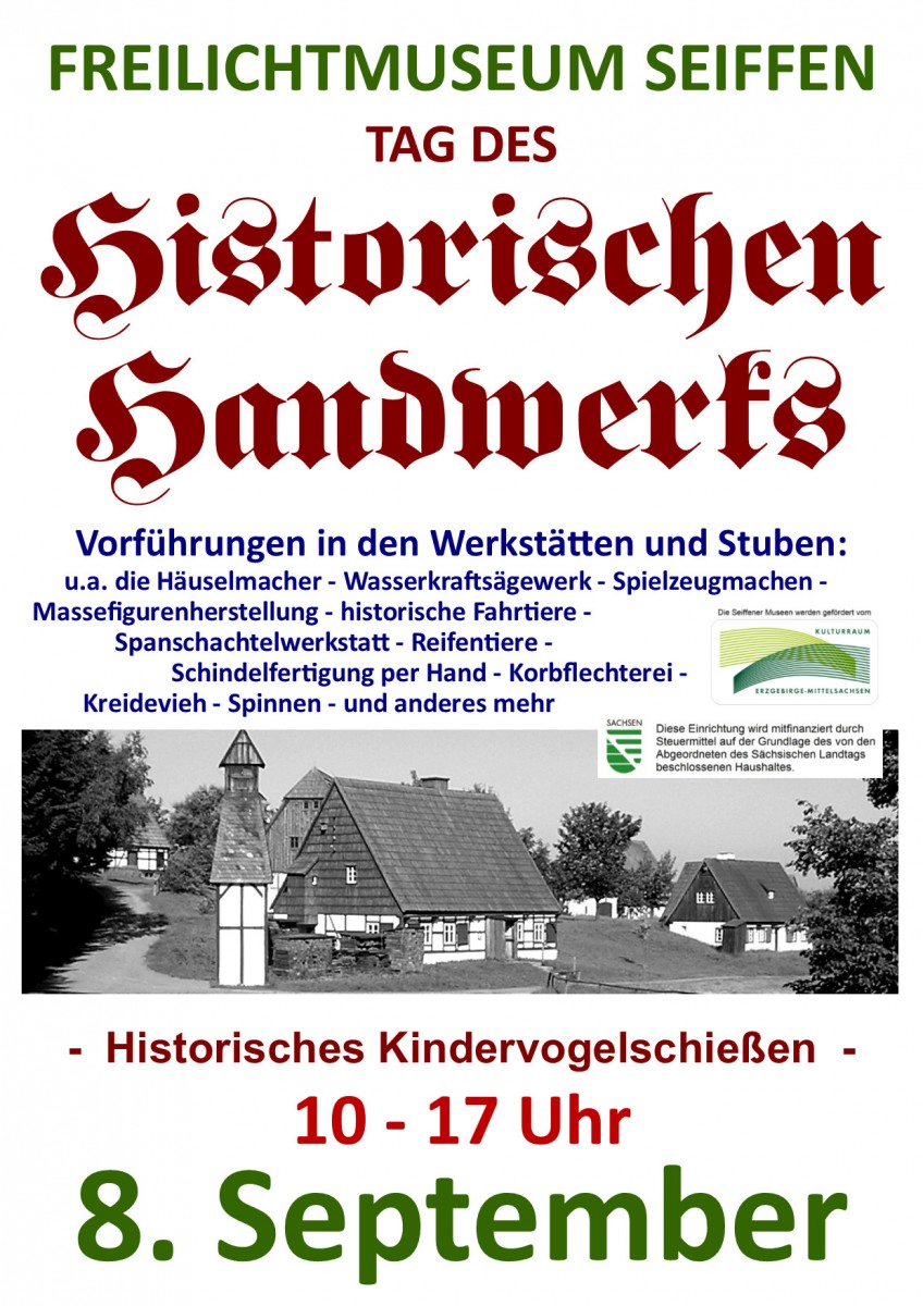 Tag des historischen Handwerks am 08.September 2018 3