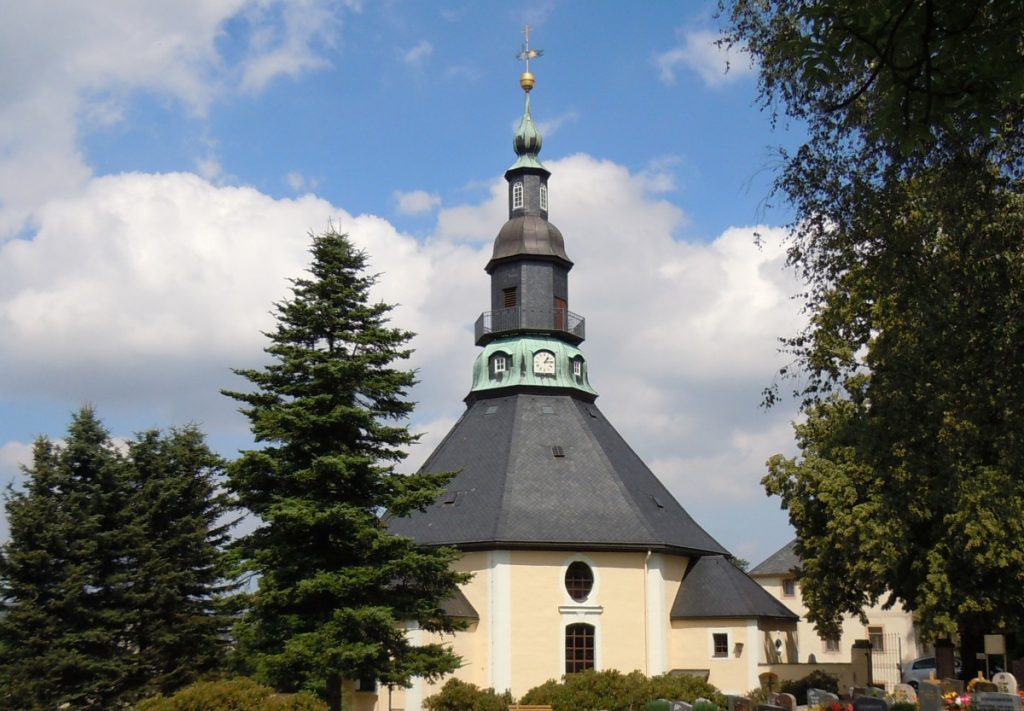 Bläsermusik mit Jungbläsern in der Bergkirche am 16.August 2019 2