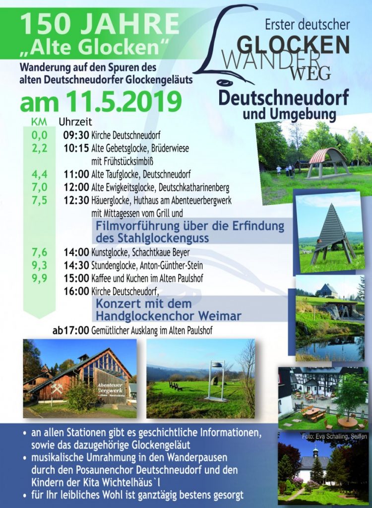 Wandern auf den Spuren des alten Deutschneudorfer Glockengeläuts 11.Mai.2019 2