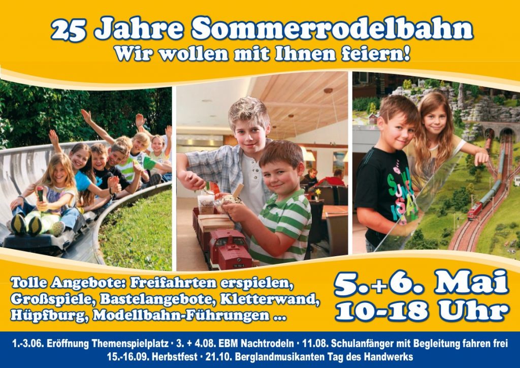 25 Jahre Sommerrodelbahn am 05.-06. Mai 2018 4