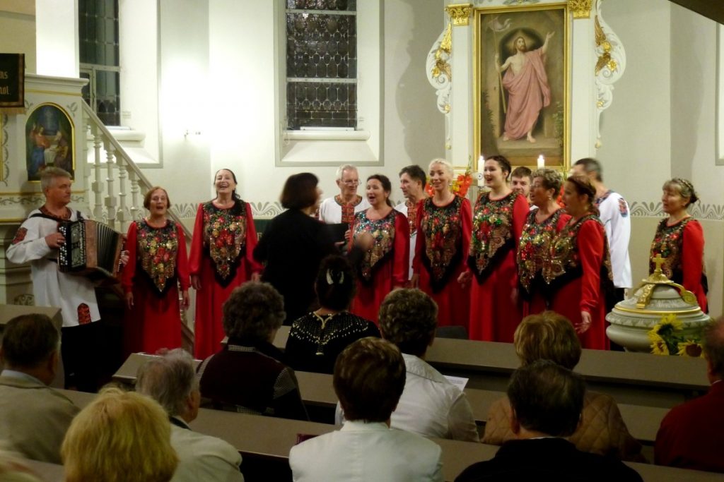 Kammerchor Kant in der Kirche Deutscheinsiedel 24.Juli 2018 4