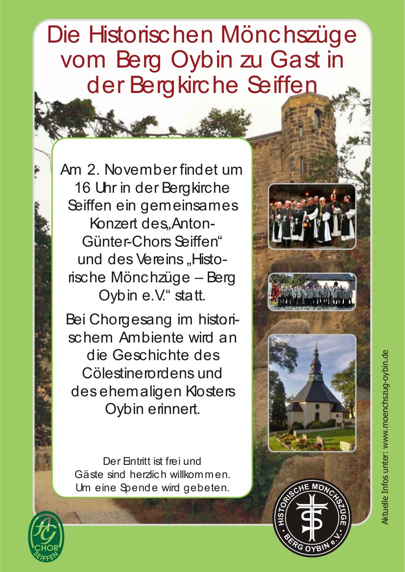 02.11.2019 Mönchszug Oybin Bergkirche Seiffen