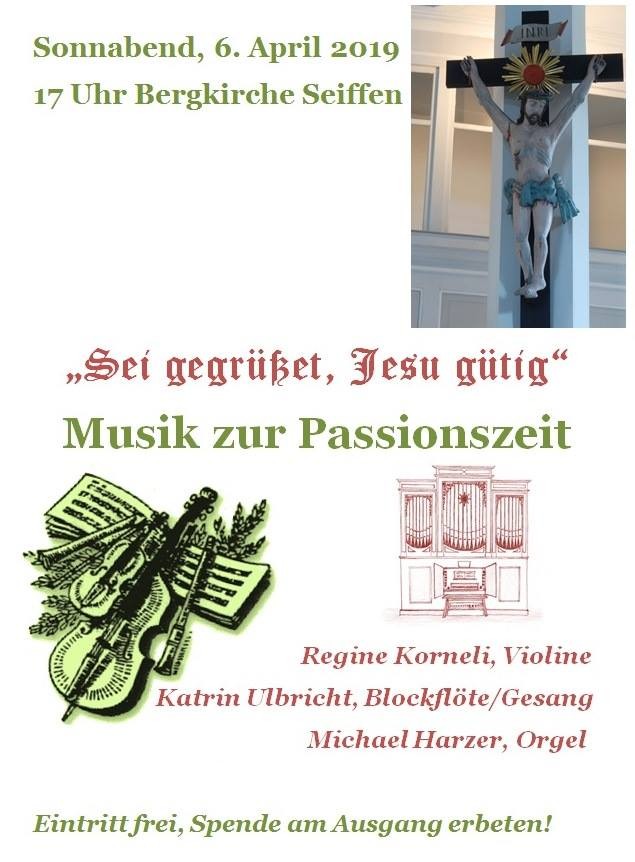 Musik für Gesang und Orgel am 06.April 2019 in der Bergkirche 3