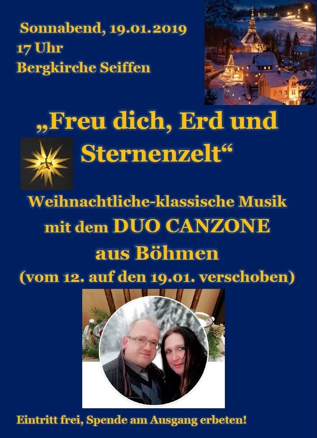 Duo Canzone in der Bergkirche am 19.Januar 2019 4