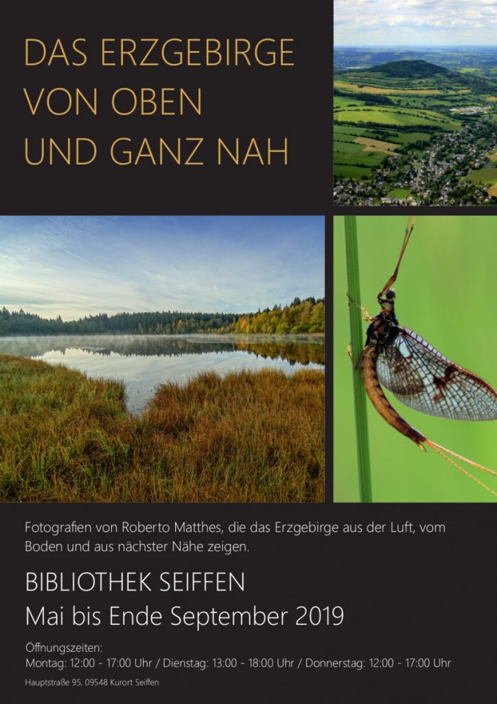 Ausstellung in der Galerie „Das Erzgebirge von oben und ganz nah“ 2