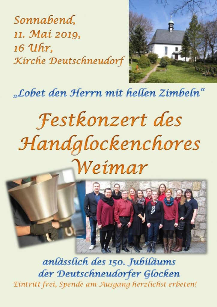 Handglockenchor aus Weimar am 11.Mai 2019 in Deutschneudorf 2