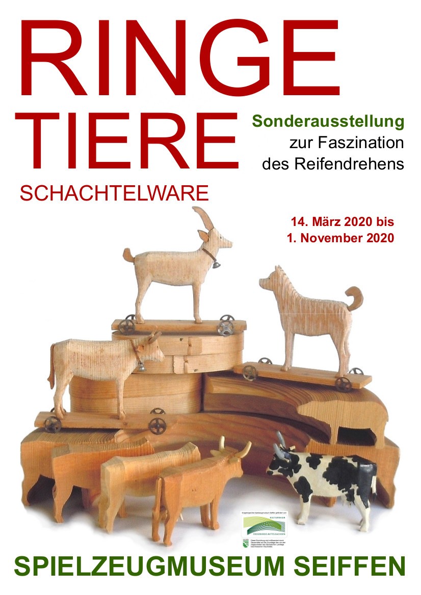 Spielzeugdorf Kurort Seiffen 27 Sonderausstellung Ringe, Tiere, Schachtelware @ Erzgebirgisches Spielzeugmuseum | Kurort Seiffen/Erzgeb. | Sachsen | Deutschland