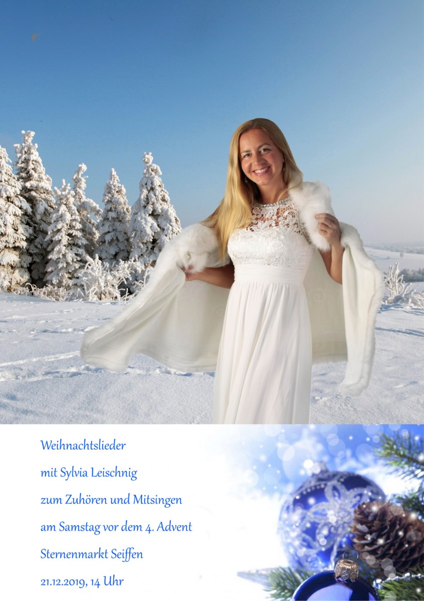 21.12.2019 Weihnachtslieder Sylvia Leischnig Sternenmarkt