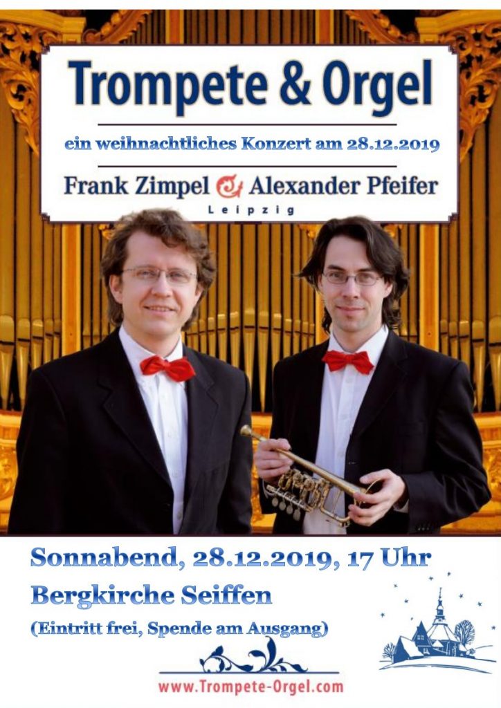 Weihnachtliche Musik für Trompete und Orgel in der Bergkirche am 28. Dezember 2019 4