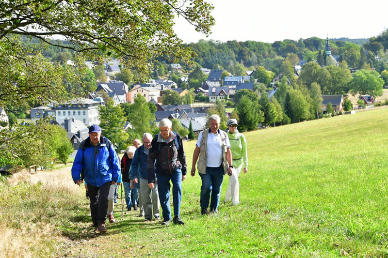 Spielzeugdorf Kurort Seiffen Im Erzgebirge