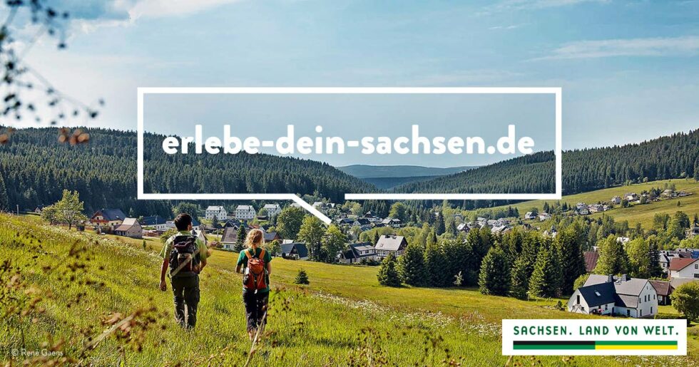 Banner für Kampagen „Erlebe Dein Sachsen“