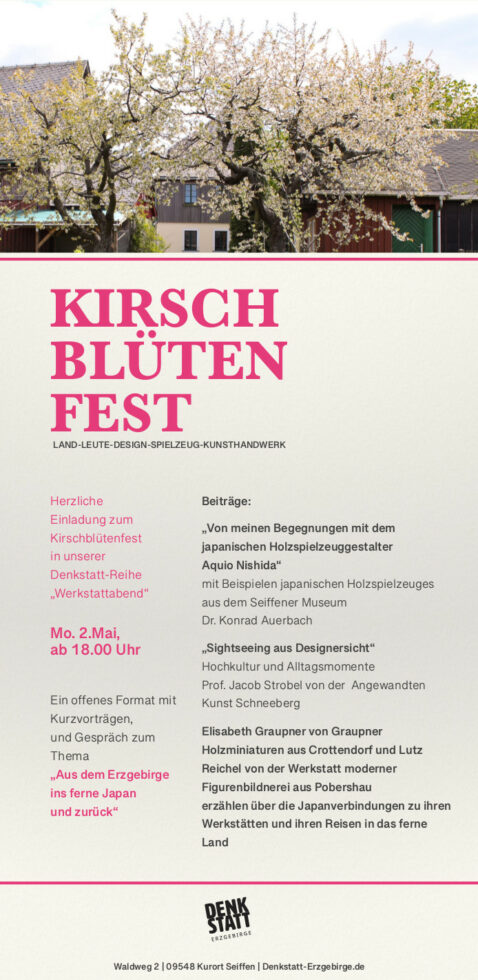 02.05.2022 Kirschblütenfest Denkstatt Seiffen