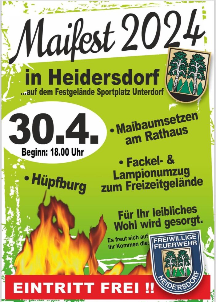 Maifest in Heidersdorf 3