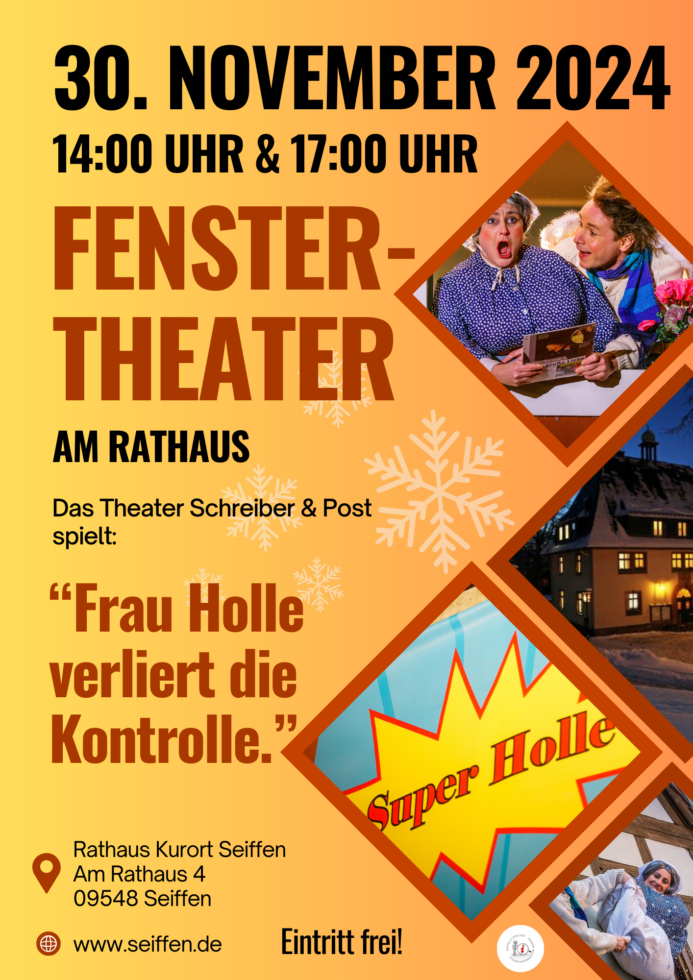 Fenstertheater „Frau Holle verliert die Kontrolle“ am 30.November 2024 1