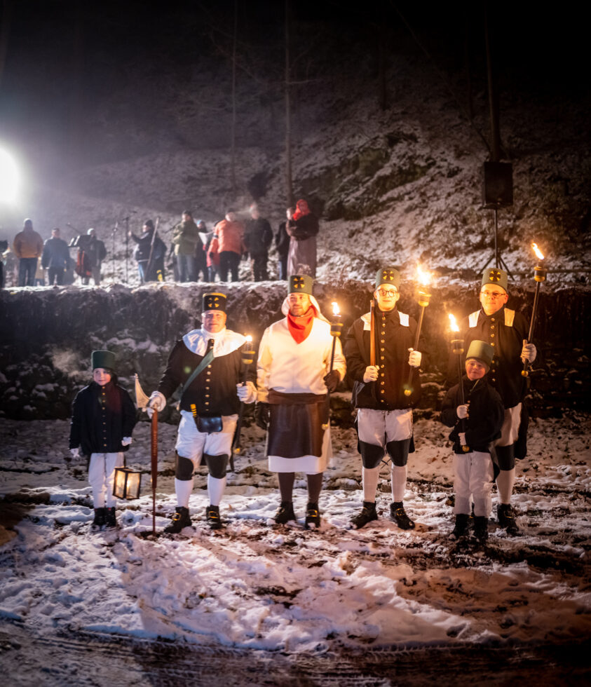 19. Lichterzug auf Bergbaupfaden 1