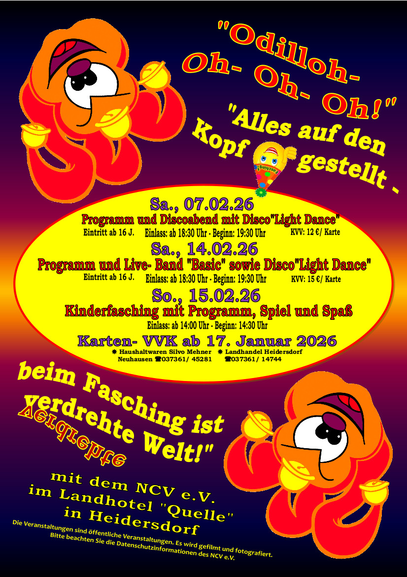 Faschingsveranstaltungen 1