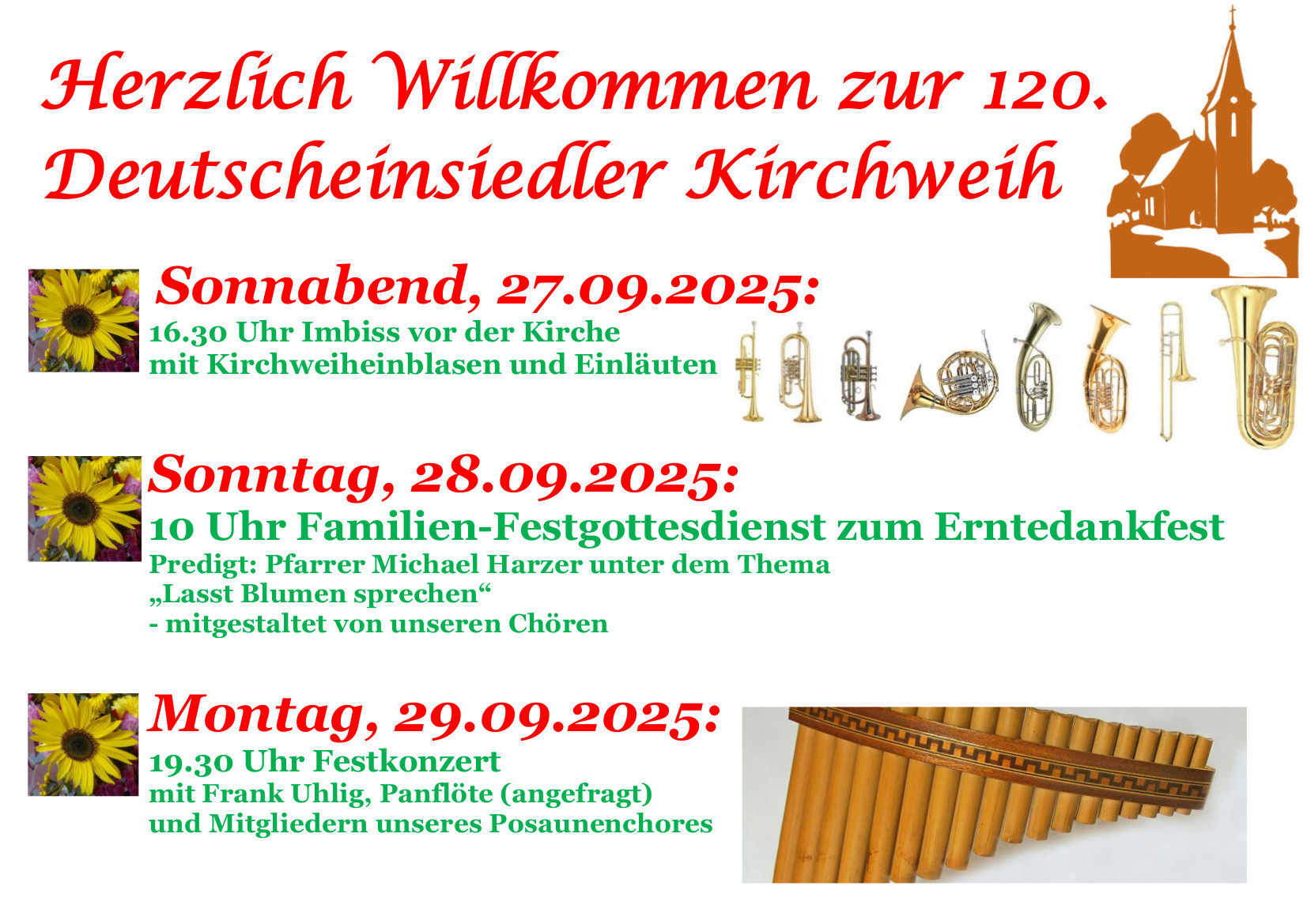Kirchweihfest in der Kirche Deutscheinsiedel 5