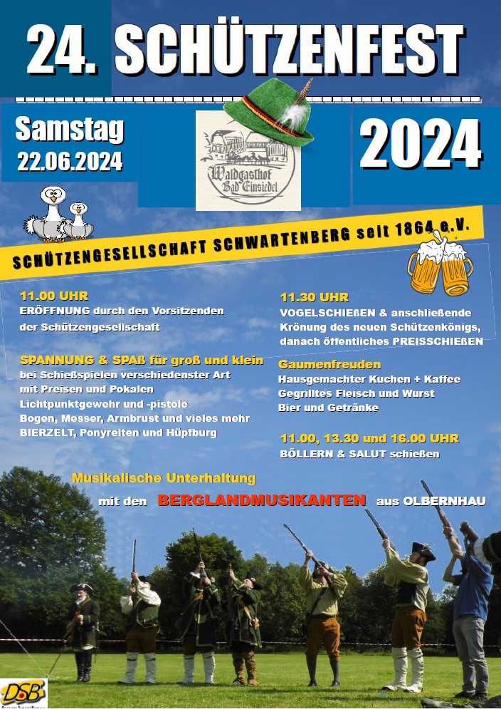 Schützenfest im Waldgasthof Bad Einsiedel 1