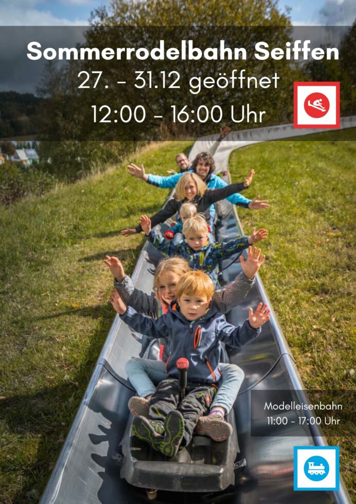 Öffnungszeiten Sommerrodelbahn Seiffen