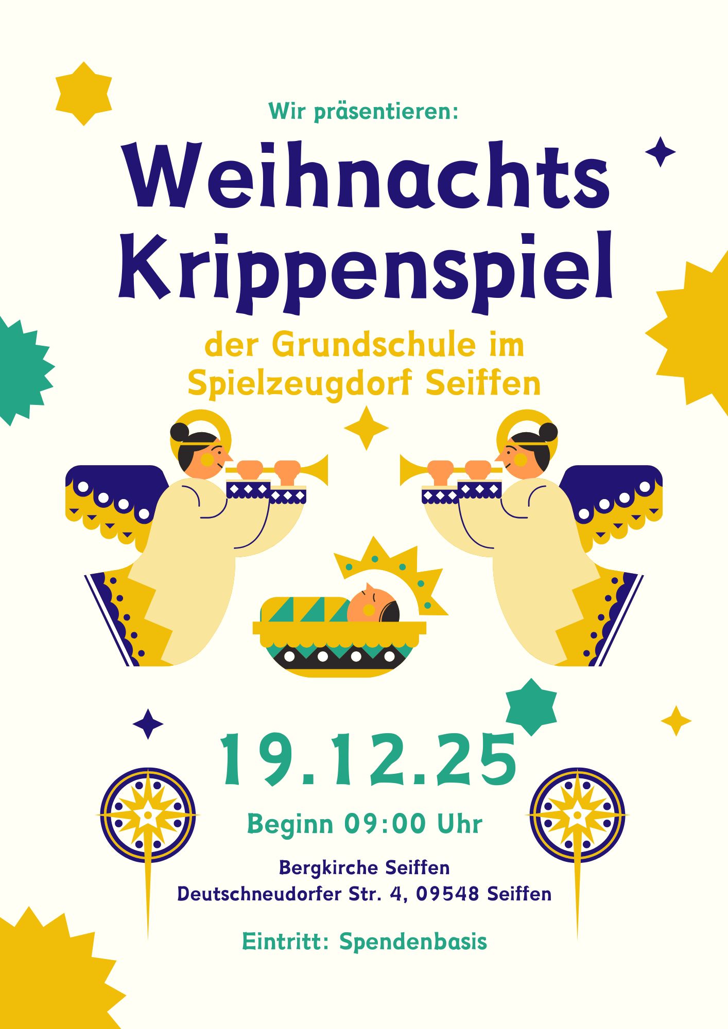 Krippenspiel der Grundschule in der Bergkirche 3