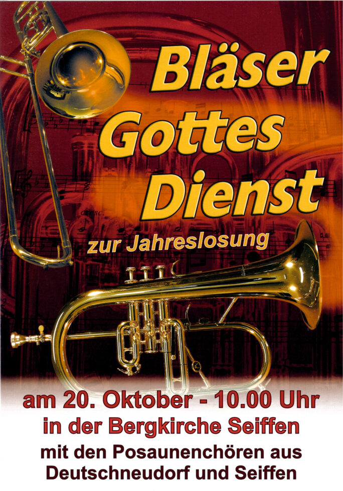 Bläsergottesdienst in der Bergkirche am 20.Oktober 2024 1