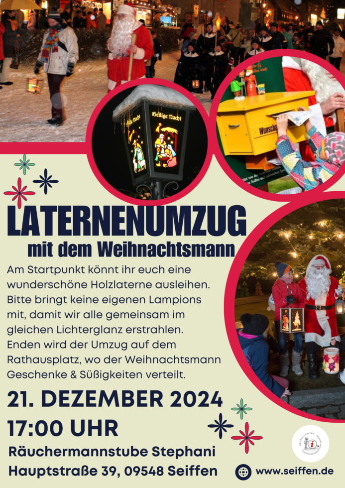 Laternenzug mit dem Weihnachtsmann 1