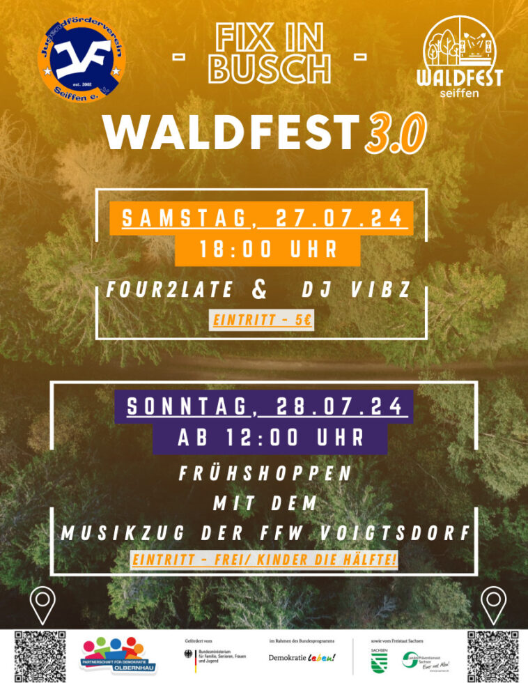 Frühschoppen im Waldfestgelände 1