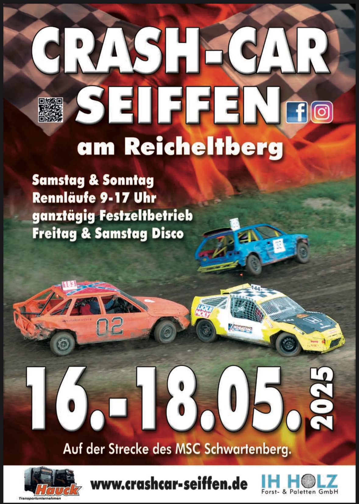 18.Crash-Car Rennen am Reicheltberg 1