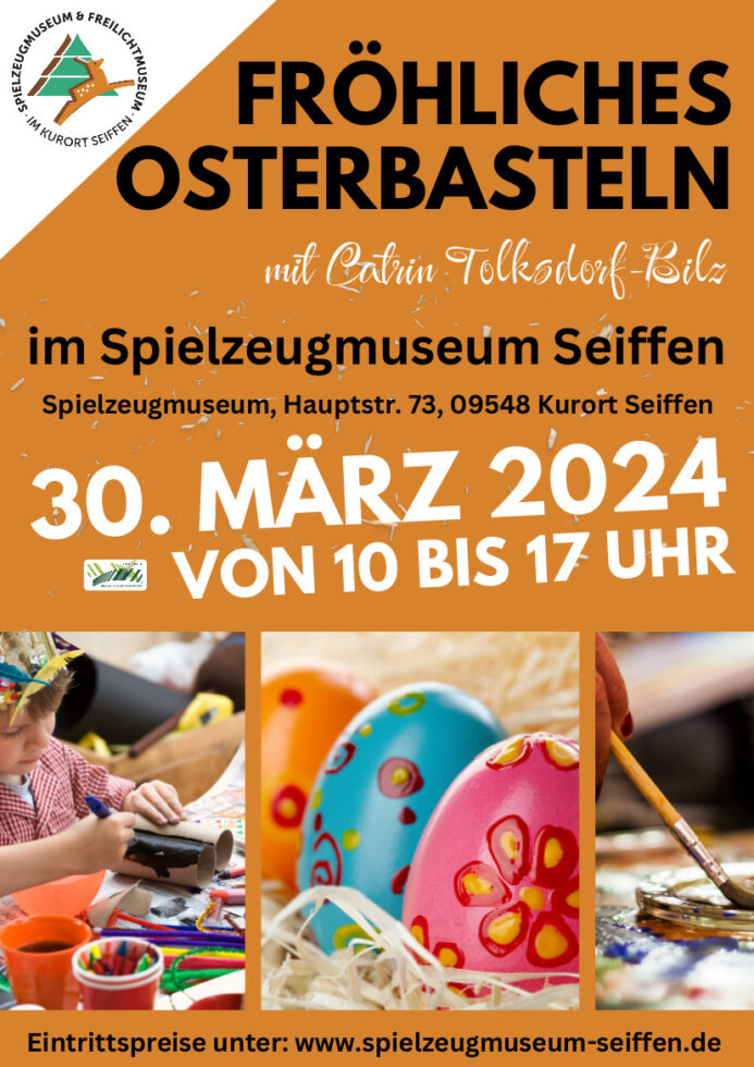 Osterbasteln im SPIELZEUGMUSEUM am 30.März 2024 2