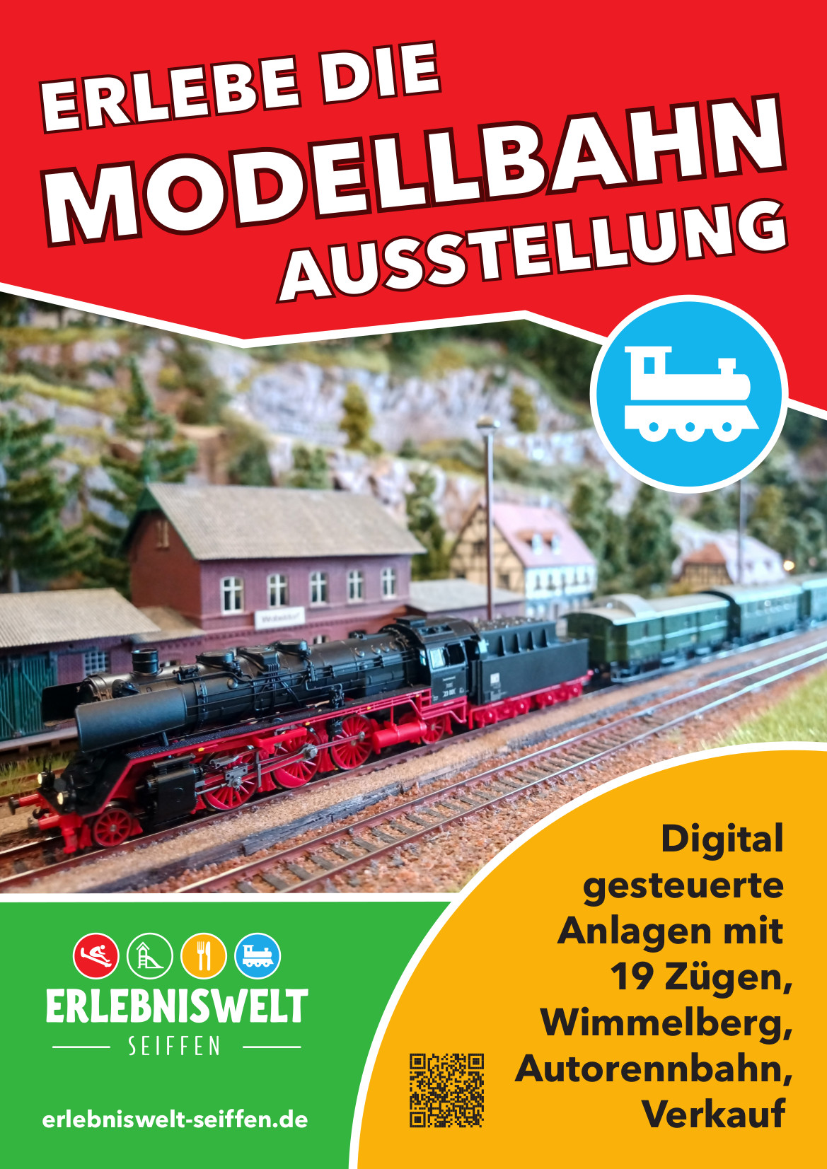 Öffnungszeiten Modelbahnausstellung 1