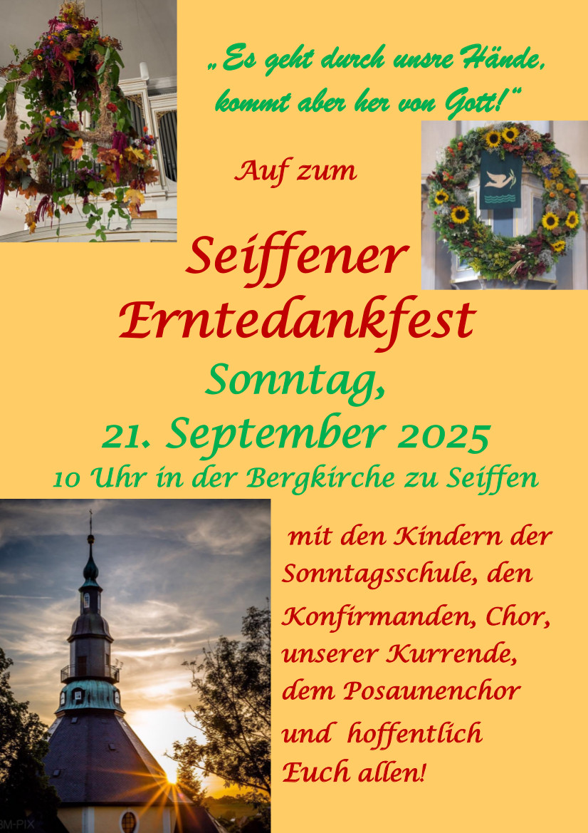 Erntedankfest in der Bergkirche 1