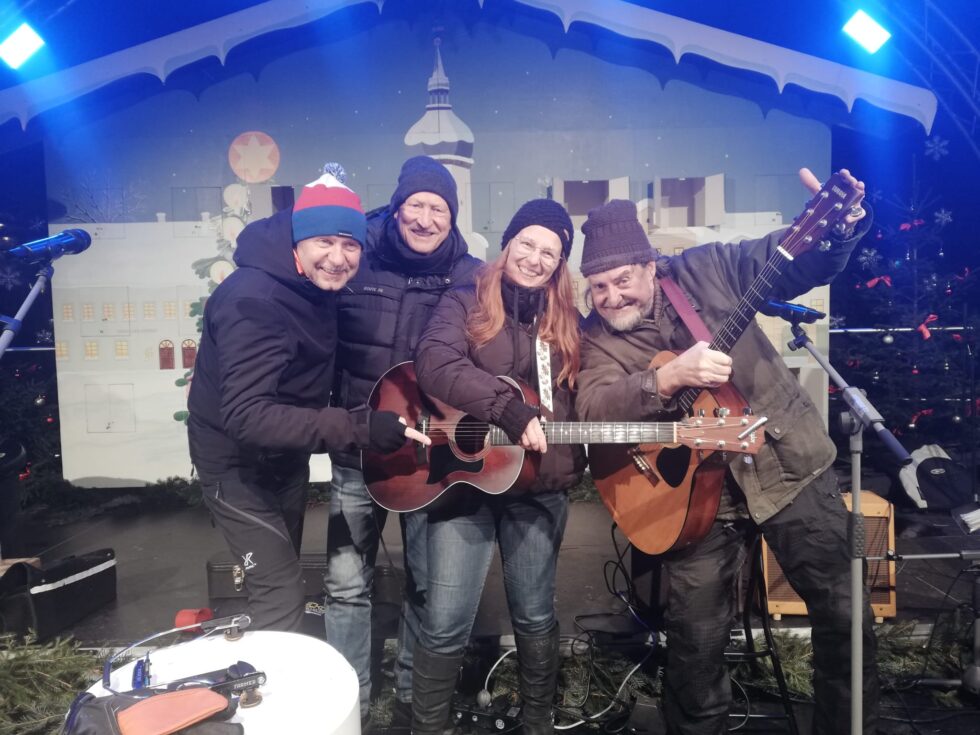 Livemusik auf dem Rathausplatz mit den Klampfern 2