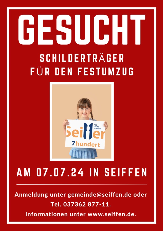 Schilderträger gesucht 1