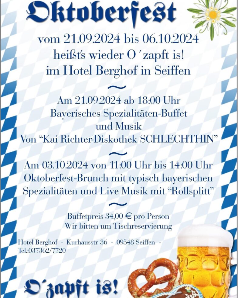 Oktoberfest im Hotel Berghof 5