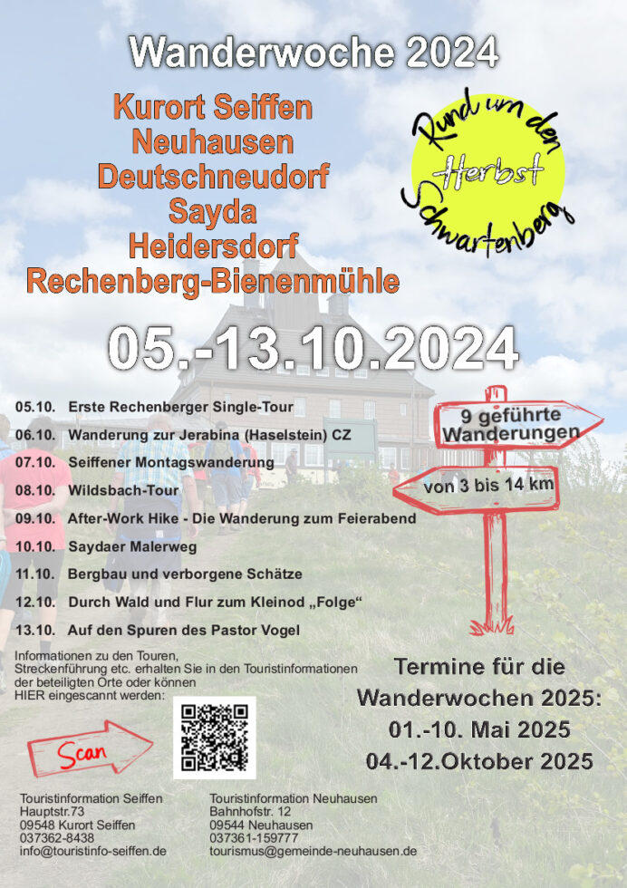 Rund um den Schwartenberg vom 05.-13.Oktober 2024 5