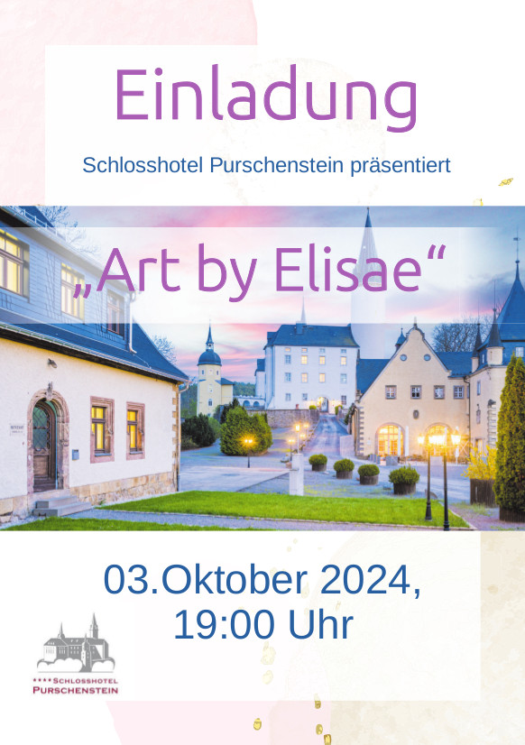 Vernisage am 03.Oktober im Schlosshotel Purschenstein 2