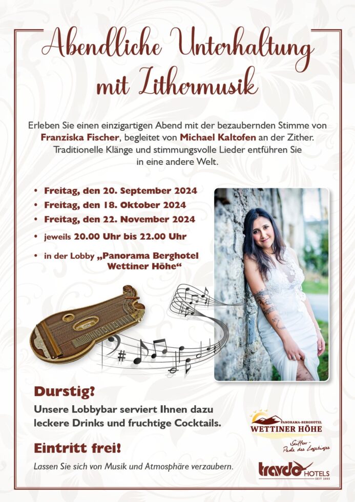 Livemusik im Hotel Wettiner Höhe 1