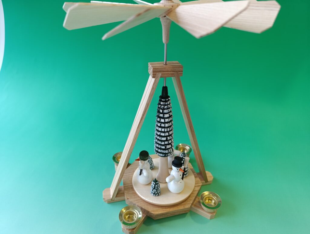 Pyramide Schneemann 1