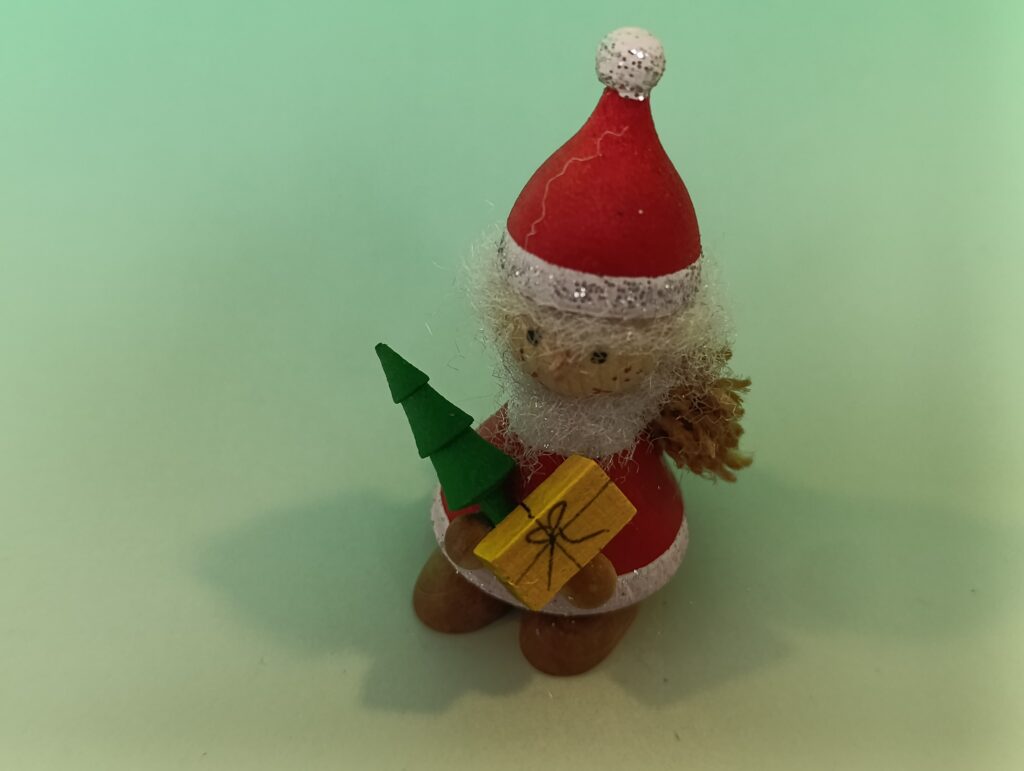 Quadratlatschen Weihnachtsmann 1