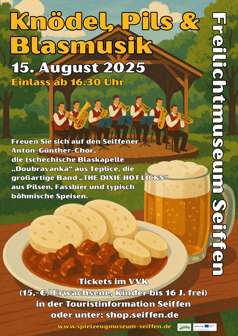 „Knödel, Pils & Blasmusik“ im Freilichtmuseum Seiffen 19