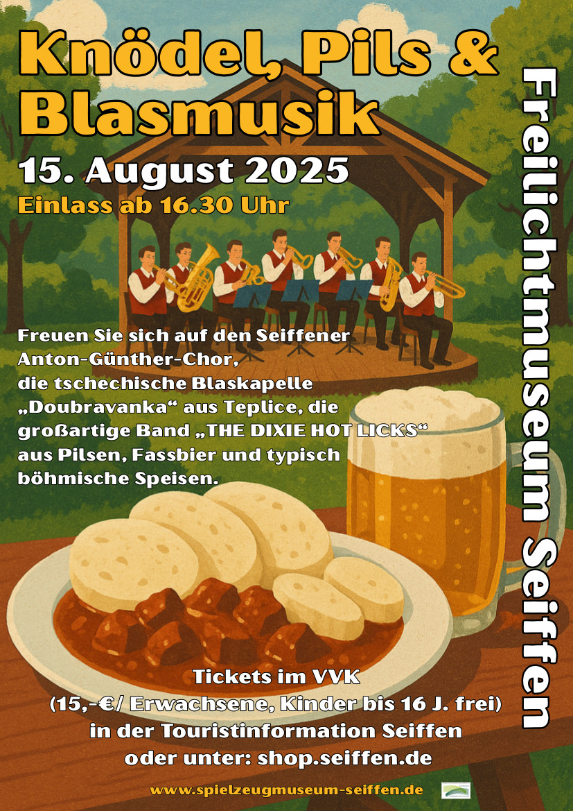 „Knödel, Pils & Blasmusik“ im Freilichtmuseum Seiffen 19