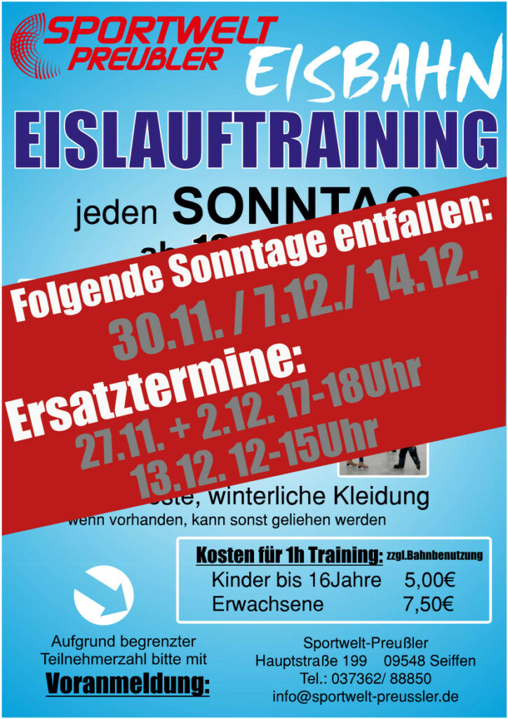 Eislauftraining 1 Eislauftraining 1