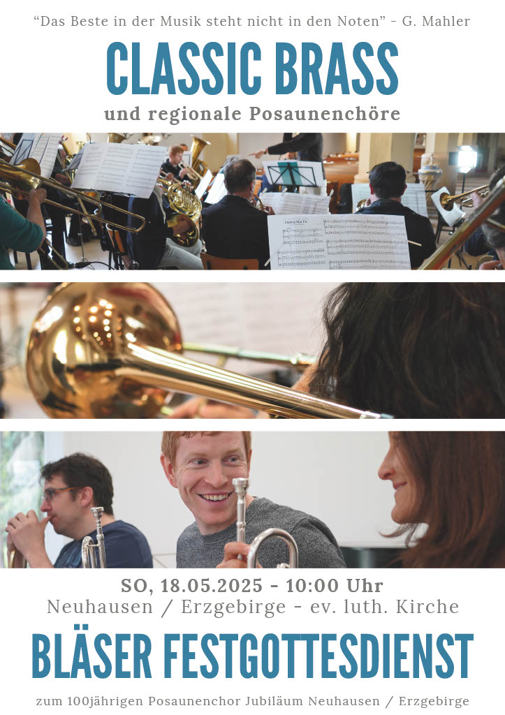 Bläser Festgottesdienst in der Kirche Neuhausen 3