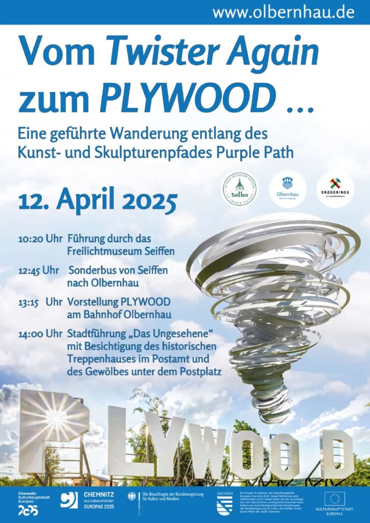 Vom Twister Again zum PLYWOOD 12.April 2025 2 Vom Twister Again zum PLYWOOD 12.April 2025 2