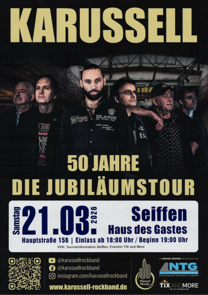 50 Jahre „Karussell“ – Die große Jubiläumstour 21.März 2026 1
