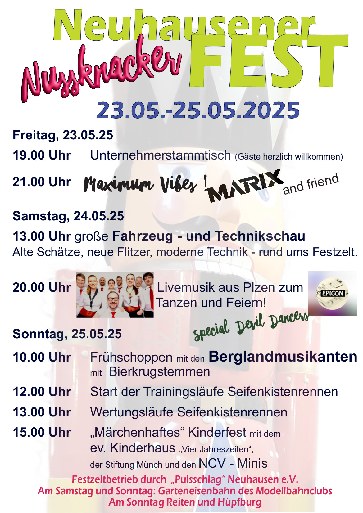 Nußknackerfest in Neuhausen ab 23.Mai 2025 1