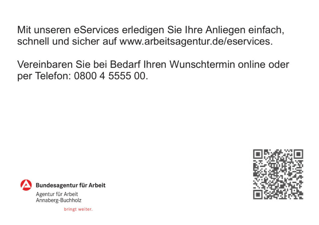 Informationen Arbeitsamt 2 Informationen Arbeitsamt 2