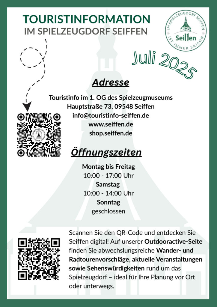 Veranstaltungen im Spielzeugdorf für Juli 6