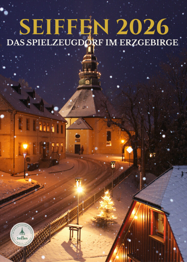Kalender Spielzeugdorf Seiffen 2026 2